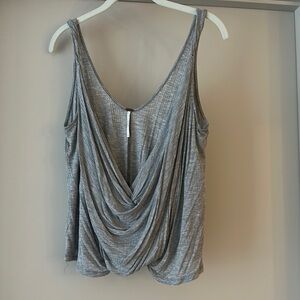 Free people gray tank top. Perfect condition.